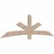 Ekena Millwork Alberta Smooth Timber Gable Bracket, Douglas Fir, 96"W x 28"H x 1 1/2"D x 5 1/2"F, 7/12 Pitch GBW096X28X0206ALB00SDF - alternate 2